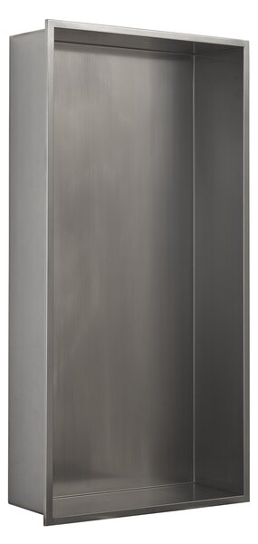 Ниша за стена/душ 30x60 см GEDY Guest, инокс