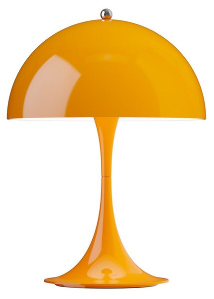 Louis Poulsen акумулаторна лампа Panthella PORTABLE 250 оранжева IP44, Затъмняване, Оранжев, Дневна/трапезария, Пластмаса, Модерен