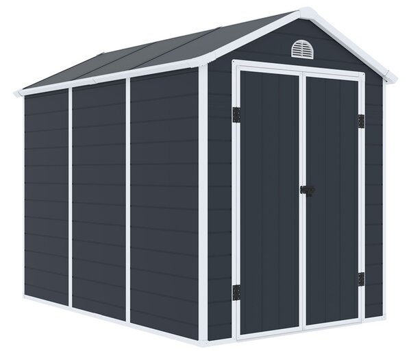 Пластмасова къща за инструменти Bergen 1,9 x 2,8 м CoverTech антрацит
