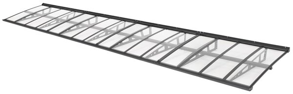 Навес за врата Kassel 100 x 600 cm CoverTech антрацит