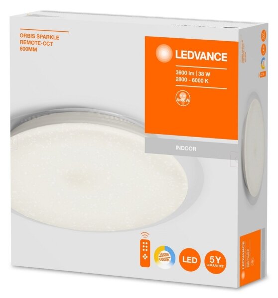 Ledvance - LED Димируема лампа ORBIS LED/38W/230V + дистанционно
