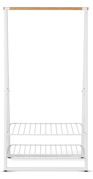 Многофункционална закачалка за дрехи Brabantia Linn 1008930, Стомана, Бял