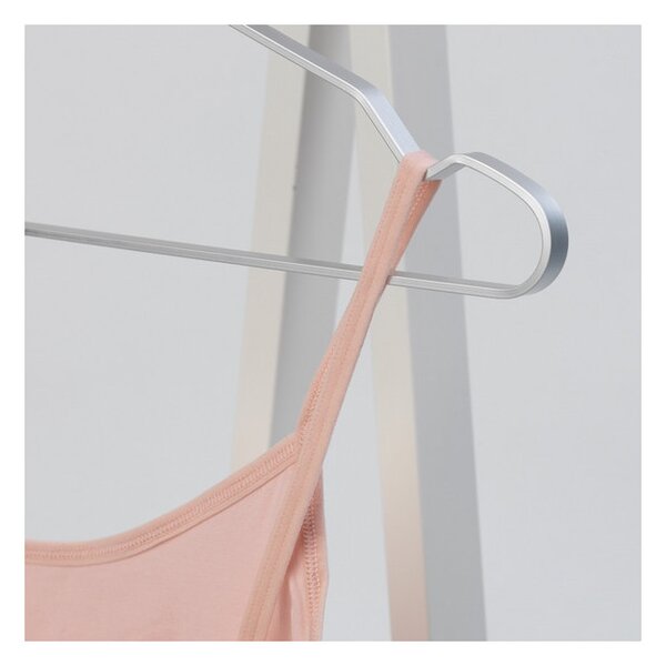 Комплект 4 бр закачалки за дрехи Brabantia Linn 1000824, Алуминий, Сив