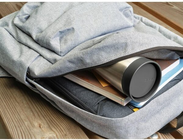 Термо чаша Brabantia Make&Take 1008491, 200 мл, Без разливане, Без BPA, Тъмносив