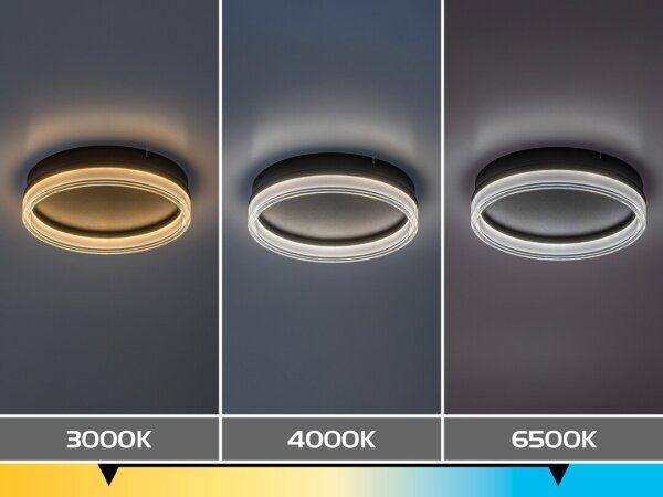 Rabalux 71478 - Димируем LED плафон SERAPHIEL LED/18W/230V 3000-6500K Ø33 cm + ДУ