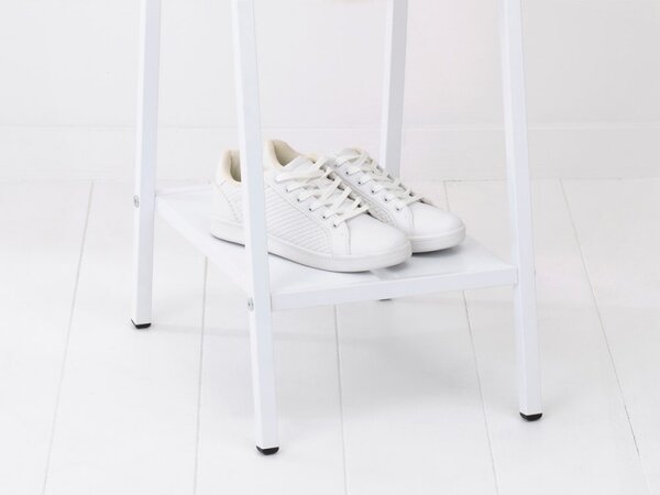 Многофункционална закачалка за дрехи Brabantia Linn 1008930, Стомана, Бял
