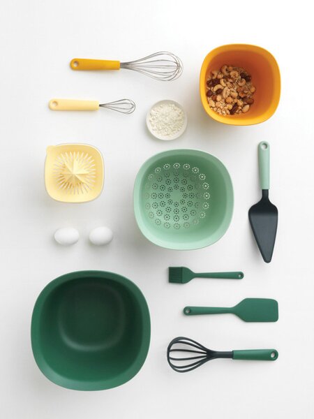 Дъска за рязане Brabantia Tasty+ 1001187, 25x16 см, Нехлъзгаща се, Лесна за почистване, Червен