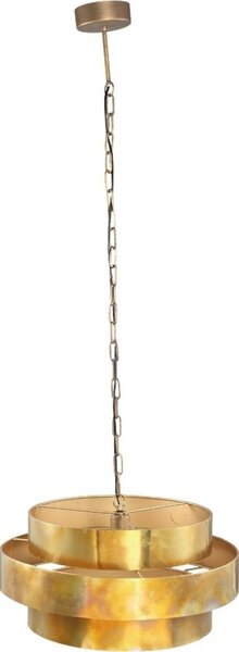 PTMD - Полилей на верига ZANTH 1xE27/40W/230V Ø 52 см златист