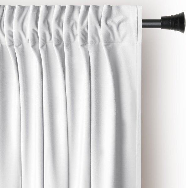 Бяло dimout перде 140x245 cm Pleat – Restilo