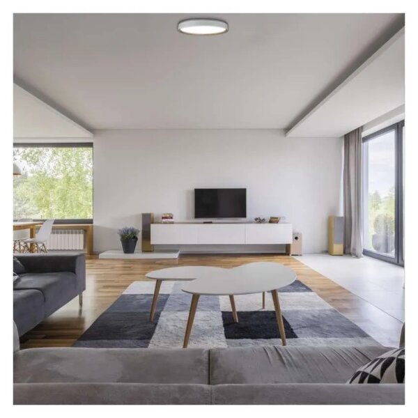 LED димируемо таванно осветително тяло ILVI LED/30W/230V 2700-6500K Ø 40 см бяло/бежово + дистанционно управление