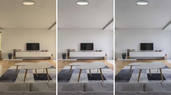 LED димируемо таванно осветително тяло ILVI LED/30W/230V 2700-6500K Ø 40 см бяло/бежово + дистанционно управление