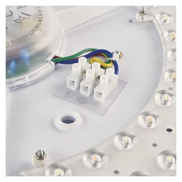 LED димируемо таванно осветително тяло ILVI LED/30W/230V 2700-6500K Ø 40 см бежово + с дистанционно управление