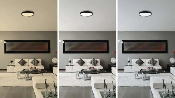 Димируемо LED таванно осветително тяло ILVI LED/30W/230V 2700-6500K Ø 40 см черно/месинг + с дистанционно управление