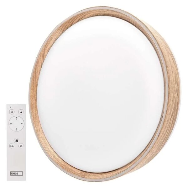 LED димируемо таванно осветително тяло ILVI LED/30W/230V 2700-6500K Ø 40 см бежово + с дистанционно управление