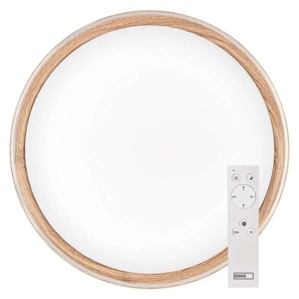 LED димируемо таванно осветително тяло ILVI LED/30W/230V 2700-6500K Ø 40 см бежово + с дистанционно управление