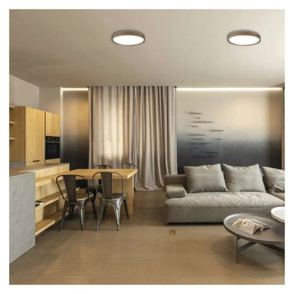 LED димируемо таванно осветително тяло ILVI LED/30W/230V 2700-6500K Ø 40 см бежово + с дистанционно управление