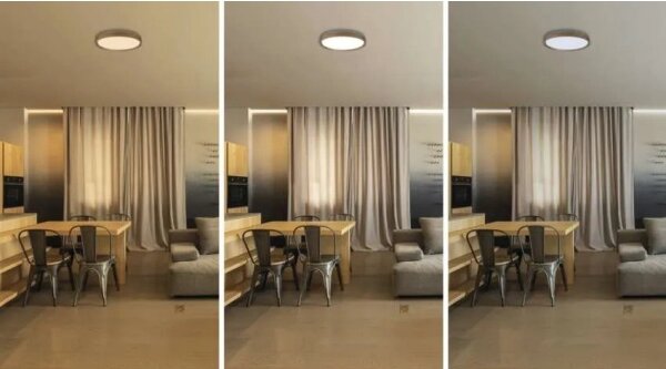 LED димируемо таванно осветително тяло ILVI LED/30W/230V 2700-6500K Ø 40 см бежово + с дистанционно управление