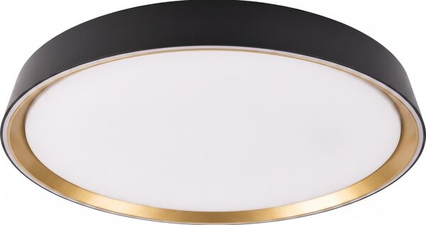 LED димируемо таванно осветително тяло ILVI LED/45W/230V 2700-6500K Ø 50 см черно/бежово + дистанционно управление