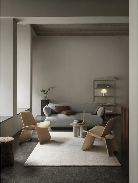 Стелаж от декор от дъб в естествен цвят 105x170x40 cm Sukoya – Blomus