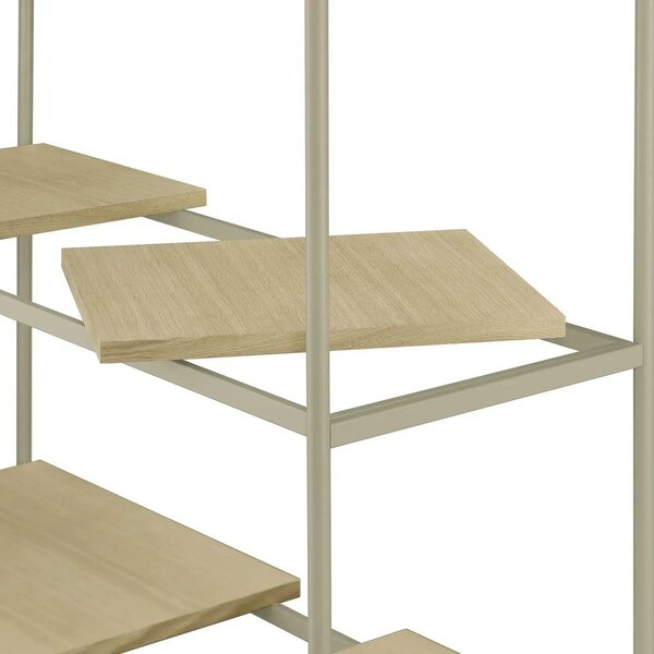 Стелаж от декор от дъб в естествен цвят 105x170x40 cm Sukoya – Blomus