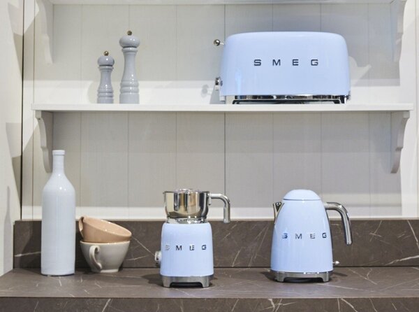 Светлосиня електрическа кана 1,7 l 50's Retro Style – SMEG