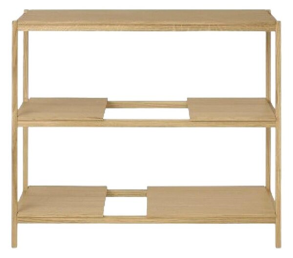 Стелаж от декор от дъб в естествен цвят 105x92x40 cm Sukoya – Blomus