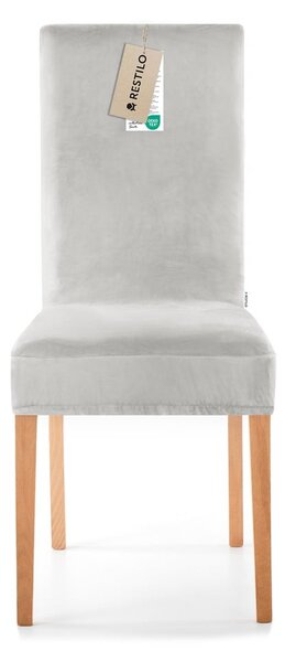 Светлосиво ластично покривало за стол 48 cm Sento – Restilo