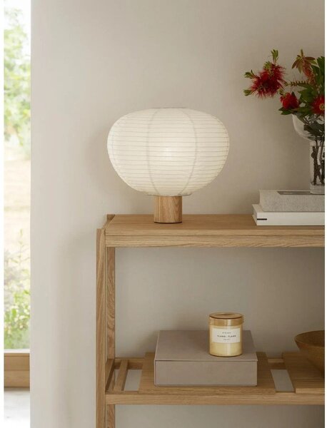Стелаж от декор от дъб в естествен цвят 105x92x40 cm Sukoya – Blomus