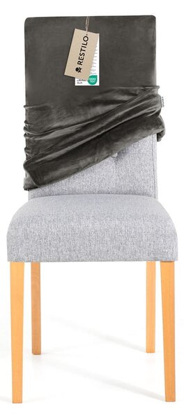 Сиви ластични покривала за стол в комплект от 4 бр. 48 cm Sento – Restilo
