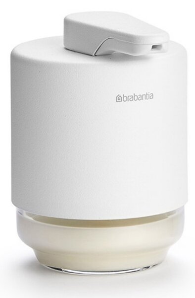 Дозатор за течен сапун Brabantia MindSet 1005673, 200 мл, Широк отвор, Бял