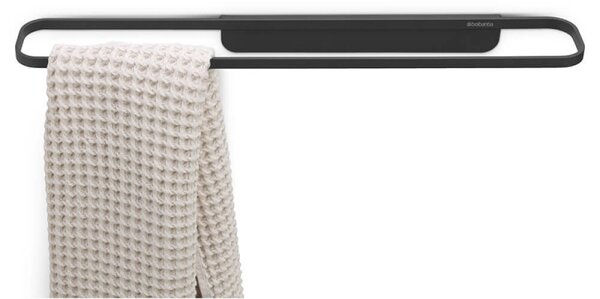 Държач за кърпи Brabantia MindSet 1005694, Минерално покритие, Дискретен монтаж, До 2 кг, Тъмносив