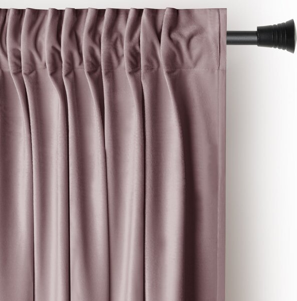Светлокафяво затъмняващо перде 140x245 cm Pleat – Restilo