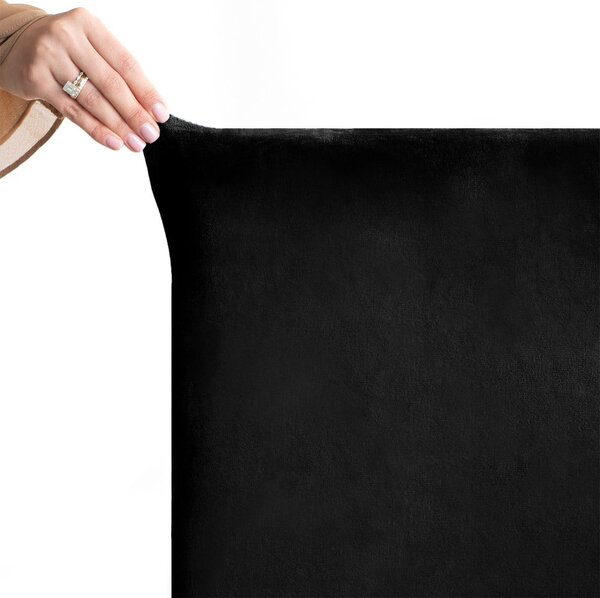 Черно ластично покривало за стол 48 cm Sento – Restilo