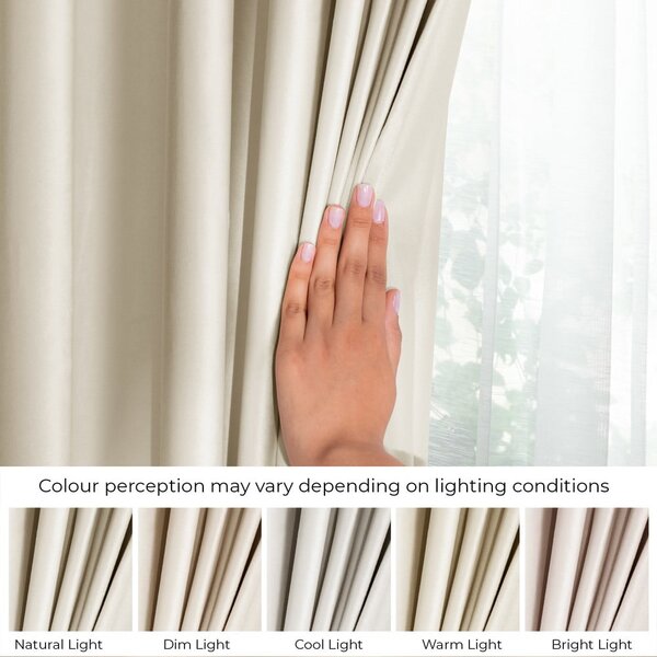 Бежово затъмняващо перде 140x245 cm Pleat – Restilo