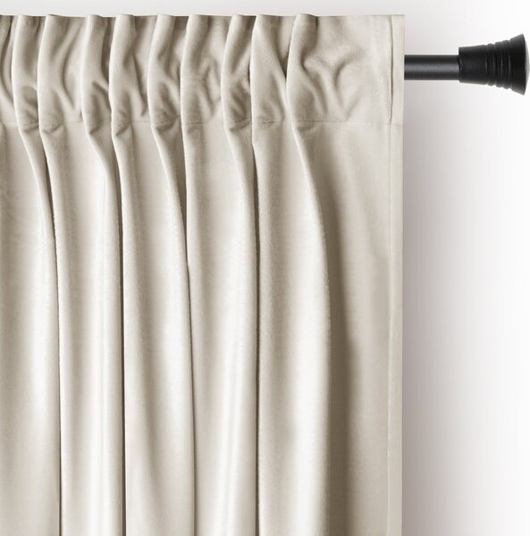 Бежово затъмняващо перде 140x245 cm Pleat – Restilo