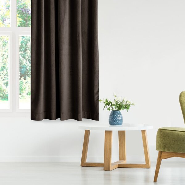 Кафяво dimout перде 140x270 cm Eyelets – Restilo