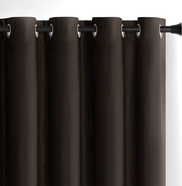 Кафяво dimout перде 140x270 cm Eyelets – Restilo