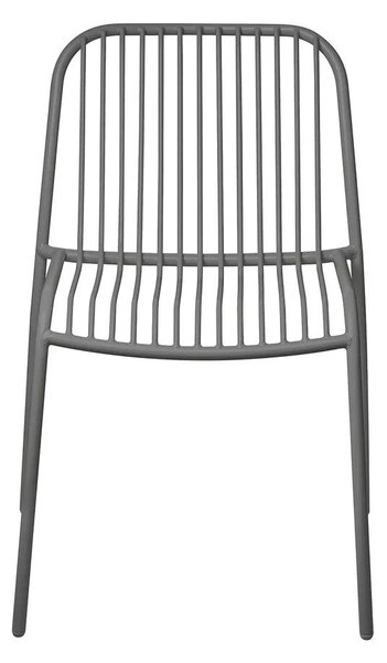 Сив градински стол метален Yua Wire – Blomus