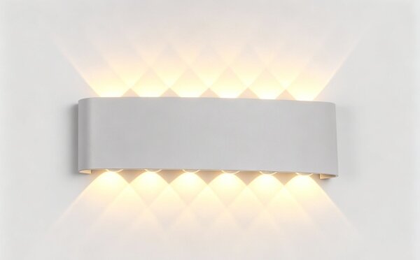 Top Light -LED Външно стенно осветително тяло RAY LED/10W/230V 3000/4000/6500K IP54 бяло