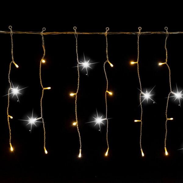 Aigostar - LED външна коледна гирлянда 200xLED 8x0,4m IP44 топла бяла
