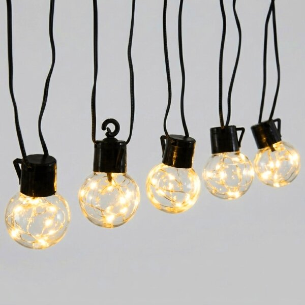 Aigostar - LED външен декоративен гирлянд 80xLED/3,6W/230V 5m IP44 топла бяла