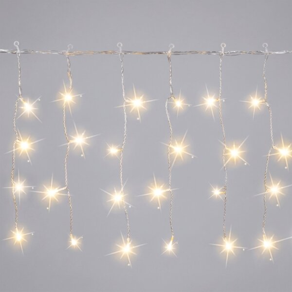 Aigostar - LED външна коледна гирлянда 200xLED 8x0,4m IP44 топла бяла