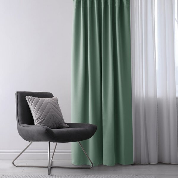 Dimout перде в цвят мента 140x175 cm Kierra – Restilo