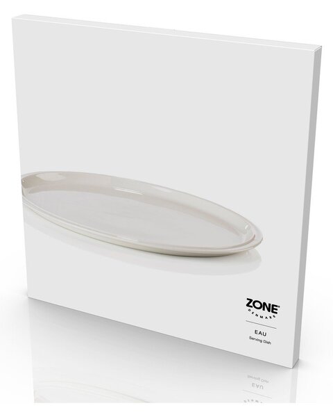 Поднос за сервиране порцеланова тава ø 32 cm Eau – Zone