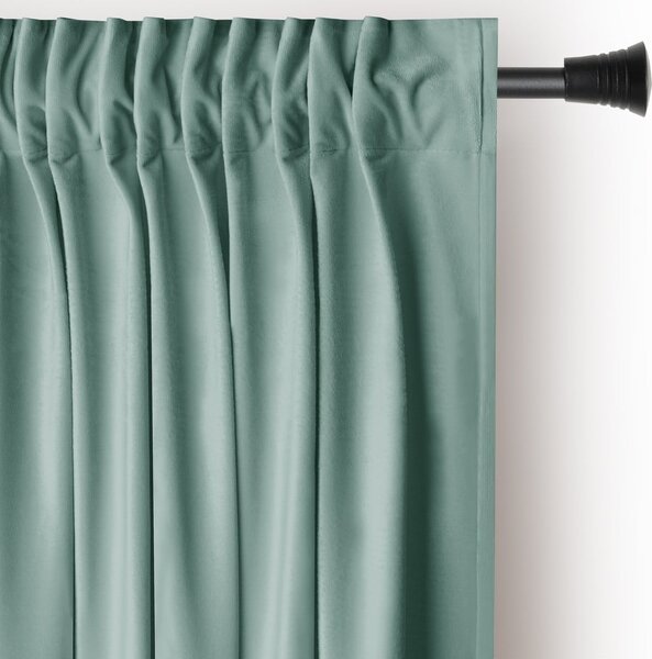 Светлозелено dimout перде 140x245 cm Pleat – Restilo