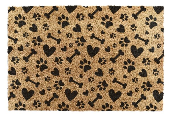 Изтривалка от кокосови влакна 40x60 cm Paws and Bones – Artsy Doormats