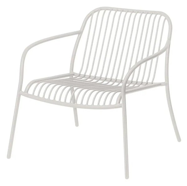 Светлосив градински стол метален Yua Wire – Blomus