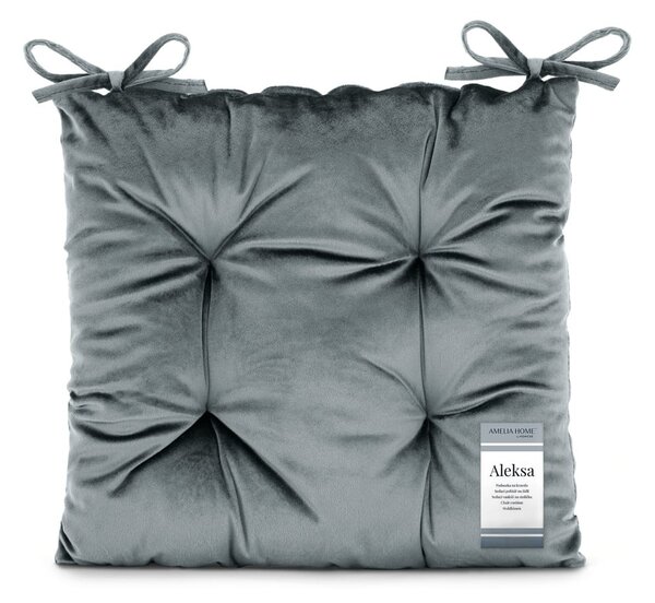 Кадифена възглавница за стол 40x40 cm Aleksa – Restilo