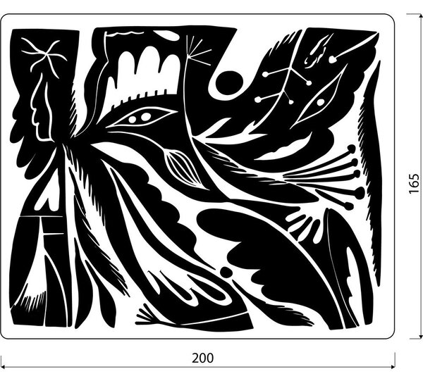 Светлосиво одеяло 165x200 cm Lino – noo.ma