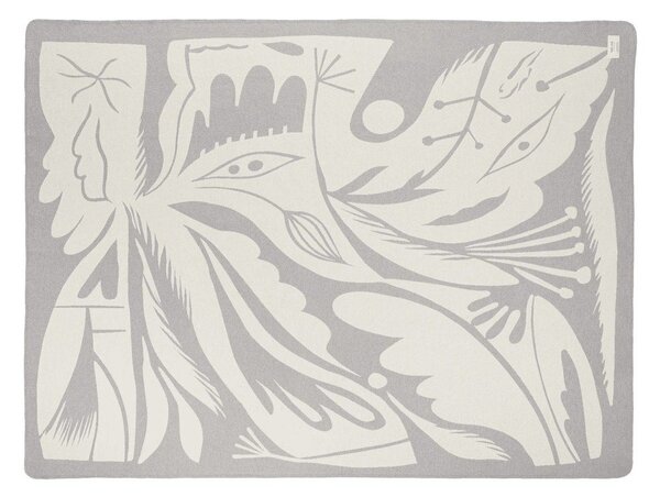 Светлосиво одеяло 165x200 cm Lino – noo.ma
